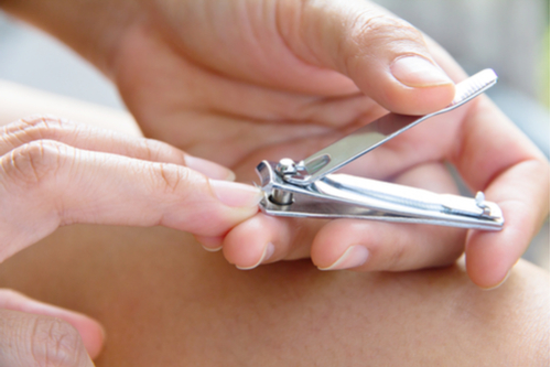 This Is How To Do A Home Manicure trim